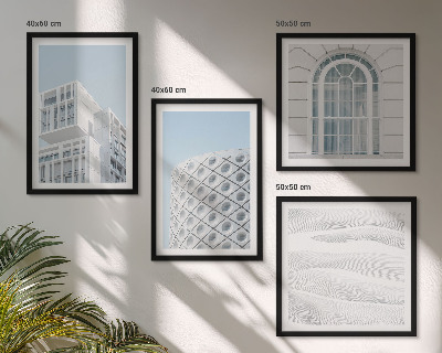 Wanddeko-set Moderne Architekturgeometrie