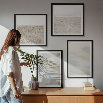 Wanddeko-set Abstrakter Hintergrund mit feinen Strichen