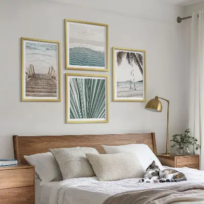 Wanddeko-Set Motiv Tropenurlaub