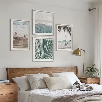 Wanddeko-Set Motiv Tropenurlaub