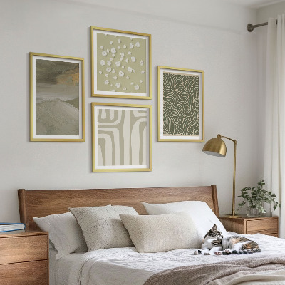Wanddeko-set Abstrakte Boho-Muster