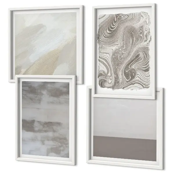 Wanddeko-Set im Industriedesign