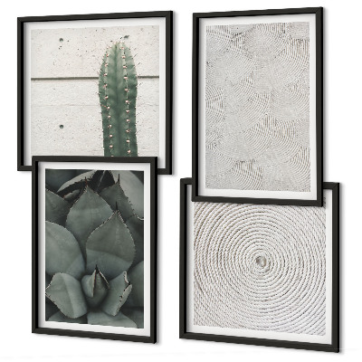 Wanddeko-set Sommerliche Texturen aus den Tropen