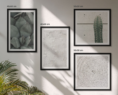 Wanddeko-set Sommerliche Texturen aus den Tropen