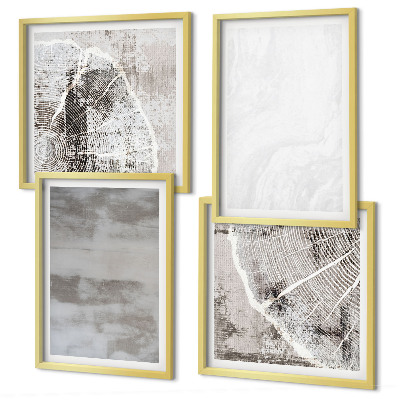 Wanddeko-set Abstrakte moderne Formen
