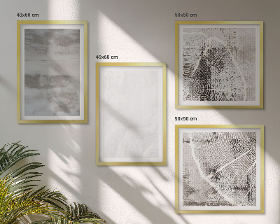 Wanddeko-set Abstrakte moderne Formen