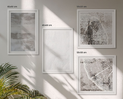 Wanddeko-set Abstrakte moderne Formen