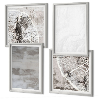 Wanddeko-set Abstrakte moderne Formen