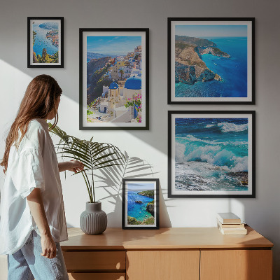 Bilderset fürs sofa Landschaft der Ägäis