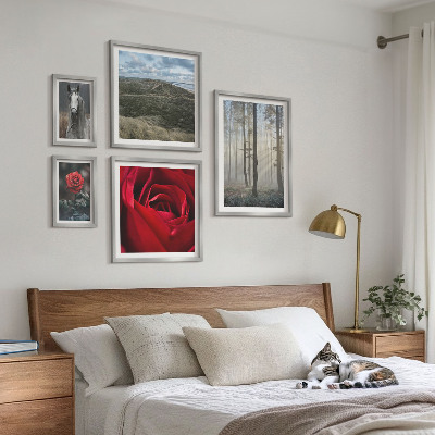 Bildergalerie-set für die wand Naturblumen in verschiedenen Stilen