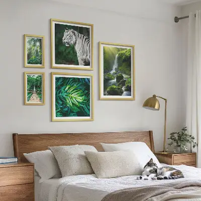 Bildergalerie-Set für die Wand mit tropischen Naturlandschaften