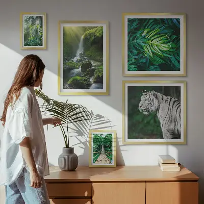 Bildergalerie-Set für die Wand mit tropischen Naturlandschaften
