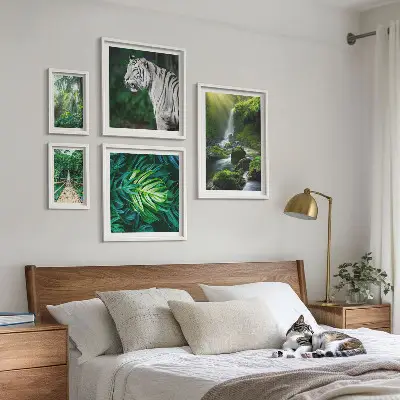 Bildergalerie-Set für die Wand mit tropischen Naturlandschaften