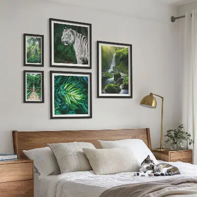 Bildergalerie-Set für die Wand mit tropischen Naturlandschaften