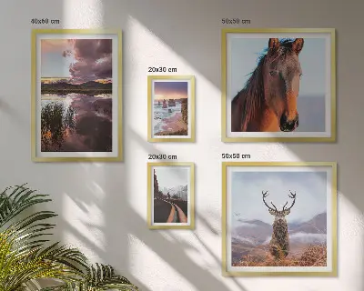Bildergalerie-Set für die Wand natürliche Schönheit der Landschaften