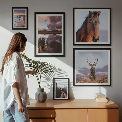 Bildergalerie-Set für die Wand natürliche Schönheit der Landschaften