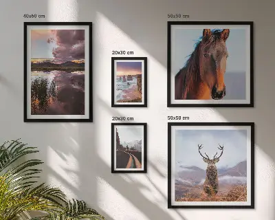 Bildergalerie-Set für die Wand natürliche Schönheit der Landschaften