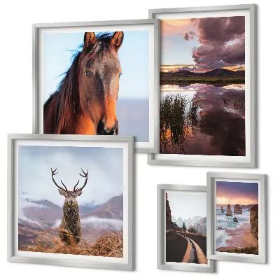 Bildergalerie-Set für die Wand natürliche Schönheit der Landschaften
