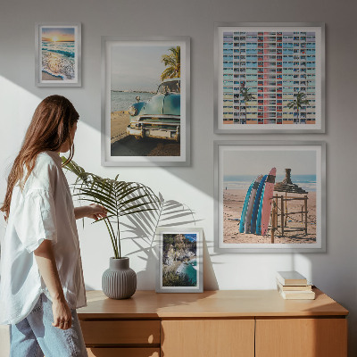 Bildergalerie-set für die wand Stilvolle Strandlandschaften