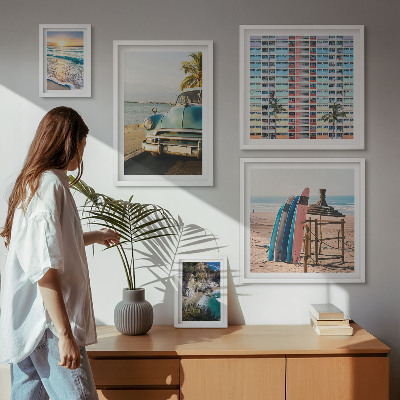 Bildergalerie-set für die wand Stilvolle Strandlandschaften