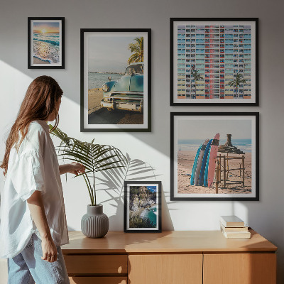 Bildergalerie-set für die wand Stilvolle Strandlandschaften