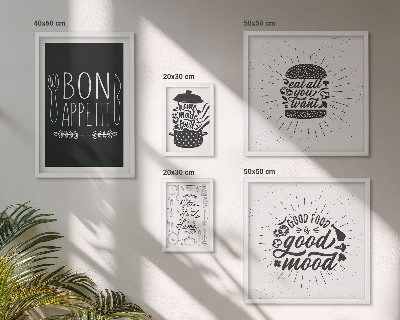 Modernes wandbilder-set Kücheninspirationen zum Kochen
