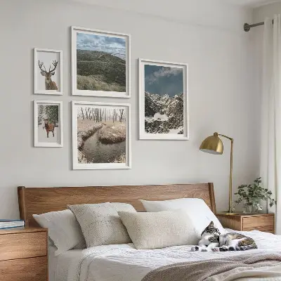 Bildergalerie-Set für die Wand wilde Natur und majestätische Berge