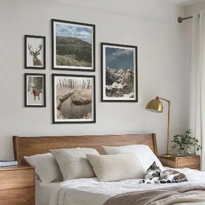 Bildergalerie-Set für die Wand wilde Natur und majestätische Berge