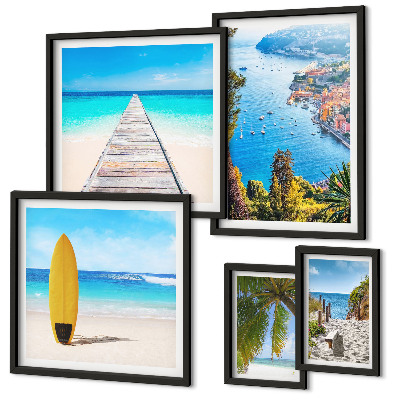 Bildergalerie-set für die wand Küstenlandschaften und Strände