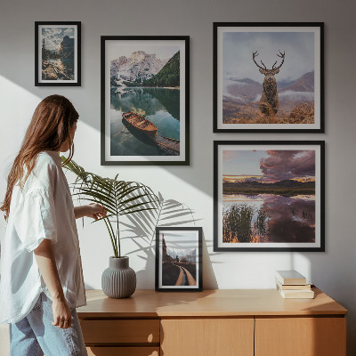 Bilderset fürs sofa Landschaften Berge Seen Natur