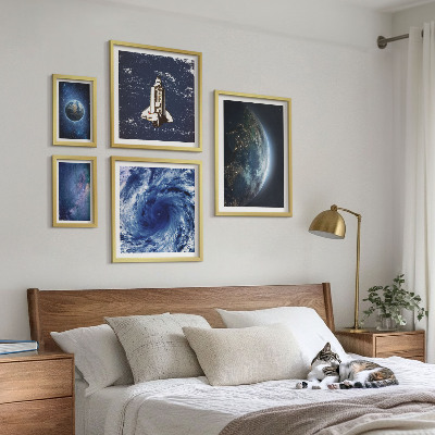 Modernes wandbilder-set Die kosmischen Landschaften der Erde