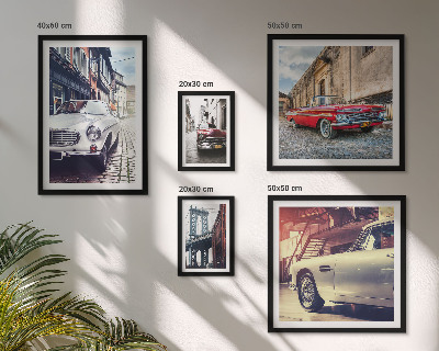 Bildergalerie-set für die wand Stilvolle Klassiker in der Stadt