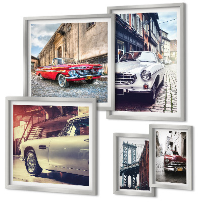 Bildergalerie-set für die wand Stilvolle Klassiker in der Stadt