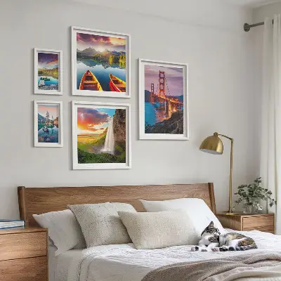 Bildergalerien-Set für die Wand Landschaften und Naturbrücken aus den USA