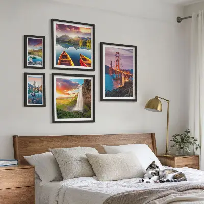 Bildergalerien-Set für die Wand Landschaften und Naturbrücken aus den USA