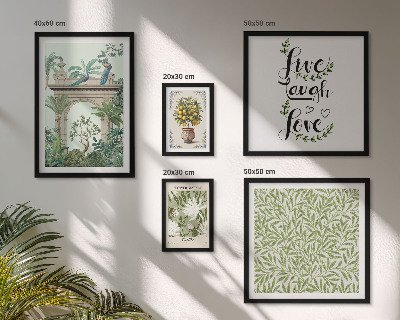 Bildergalerie-set für die wand Pflanzenmotive, Boho-Akzente