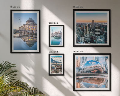 Bildergalerie-set für die wand Stadtlandschaften Architektur Natur