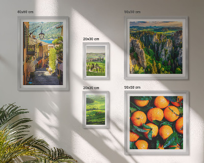 Modernes wandbilder-set Bezaubernde ländliche Landschaften