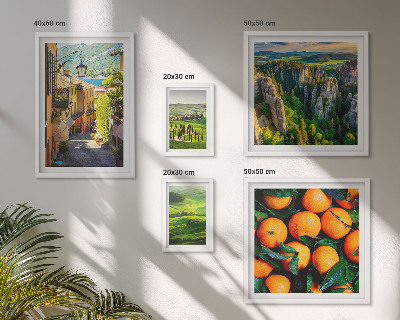 Modernes wandbilder-set Bezaubernde ländliche Landschaften