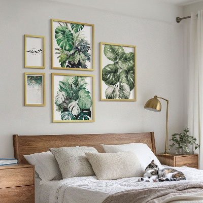 Modernes wandbilder-set Moderne Pflanzenmotive