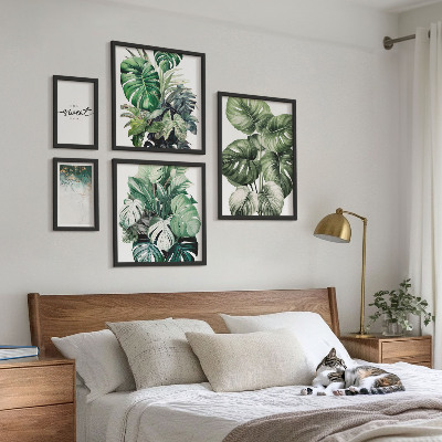 Modernes wandbilder-set Moderne Pflanzenmotive
