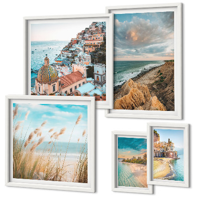 Bildergalerie-set für die wand Strandlandschaften der Welt