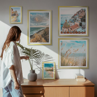 Bildergalerie-set für die wand Strandlandschaften der Welt