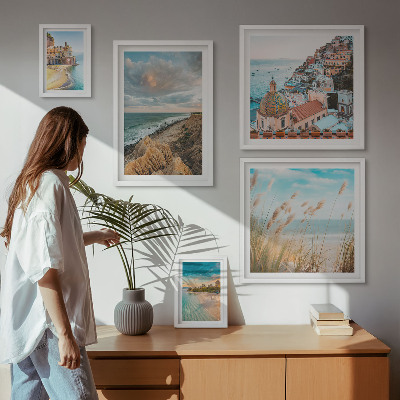 Bildergalerie-set für die wand Strandlandschaften der Welt