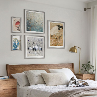 Bildergalerie-set für die wand Stilvolle Naturgemälde von Vögeln