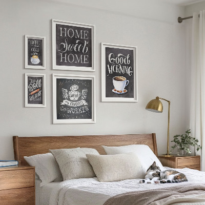 Modernes wandbilder-set Rustikale Kaffeeinspirationen