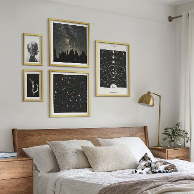 Bildergalerie-set für die wand Kosmische Inspirationen der Galaxie