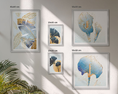 Modernes wandbilder-set Moderne Pflanzenmotive