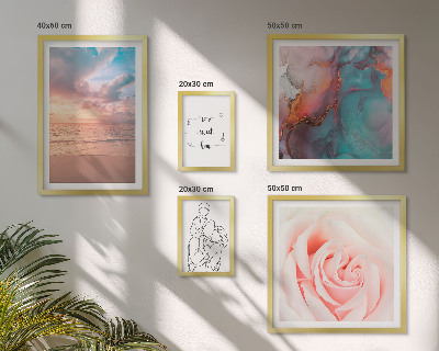 Bildergalerie-set für die wand Romantische Meereslandschaften