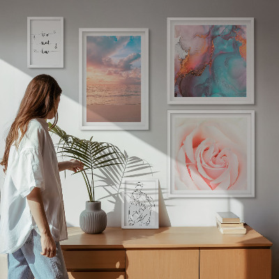 Bildergalerie-set für die wand Romantische Meereslandschaften